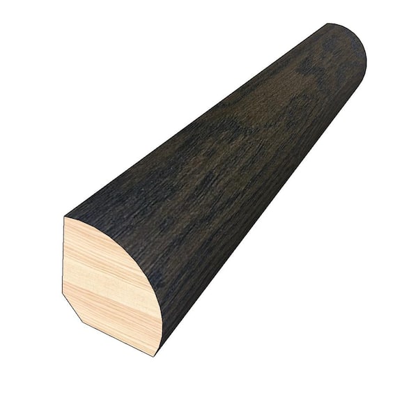 OptiWood Rustic Barn 3/4 in. Thick x 3/4 in. Width x 78 in. Length Hardwood Quarter Round Molding