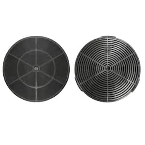 Charcoal Filter Replacement for 350 CFM Pyramid and T shape Kitchen Range Hood (2-pack)