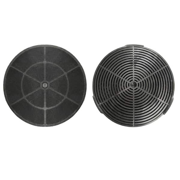 Vissani Charcoal Filter Replacement for 350 CFM Pyramid and T shape Kitchen Range Hood (2-pack)