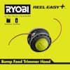 RYOBI REEL EASY+ 2-in-1 Pivoting Fixed Line and Bladed Head for Bump Feed  Trimmers, AllSurplus