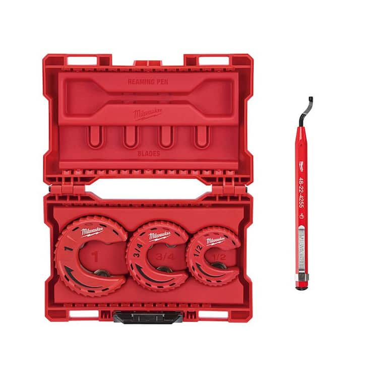 Milwaukee Close Quarters Tubing Cutter Set with Reaming Pen