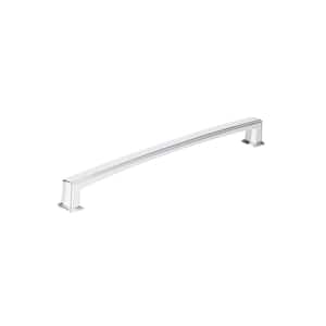 Burano Collection 12 5/8 in. (320 mm) Chrome Transitional Rectangular Cabinet Bar Pull