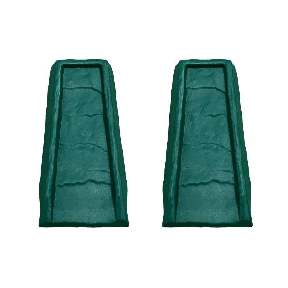 Master Mark Splash Block Green Gutter Downspout (2Pack) 32724 The Home Depot