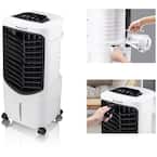 200 CFM 3 Speed Portable Evaporative Air Cooler, Quiet, Low Energy, Compact Spot Fan and Humidifie