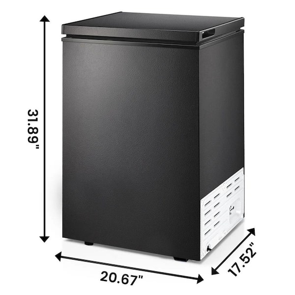 COWSAR 20.67 in. W 2.8 cu. ft. Manual Defrost Garage Ready Chest