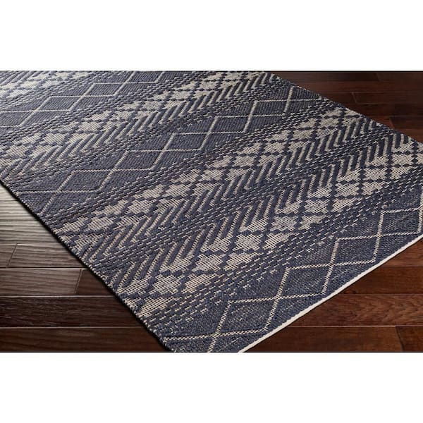 Roth Navy Doormat 2 ft. x 3 ft. Indoor Area Rug