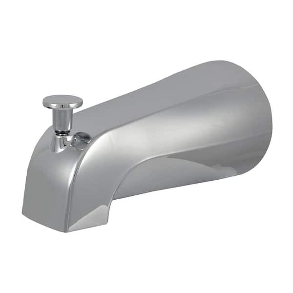 DANCO Diverter Tub Spout with Slip Fit and IPS Connection in Chrome