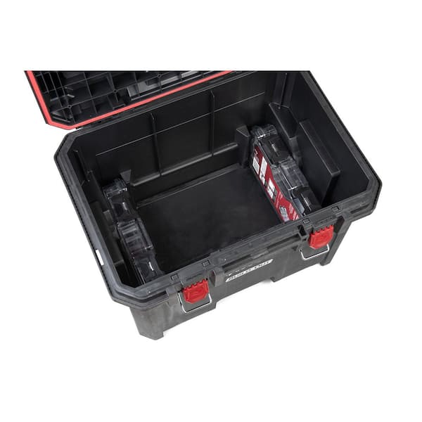 Husky - Build-Out 12 in. Modular Tool Storage Waterproof Storage Bin