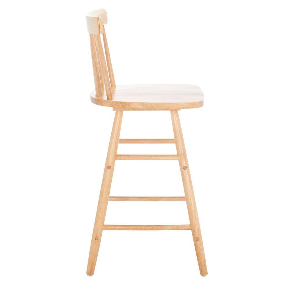 Tally 36'' Natural Finish Modern Farmhouse Wood Counter Stool