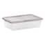 IRIS 17-Qt. Storage Box in Clear 200410 - The Home Depot