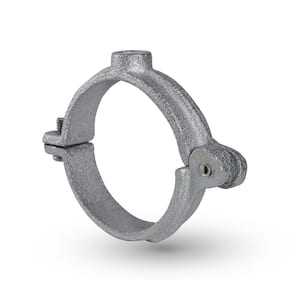 3/4 in. Hinged Split Ring Pipe Hanger in Galvanized Malleable Iron