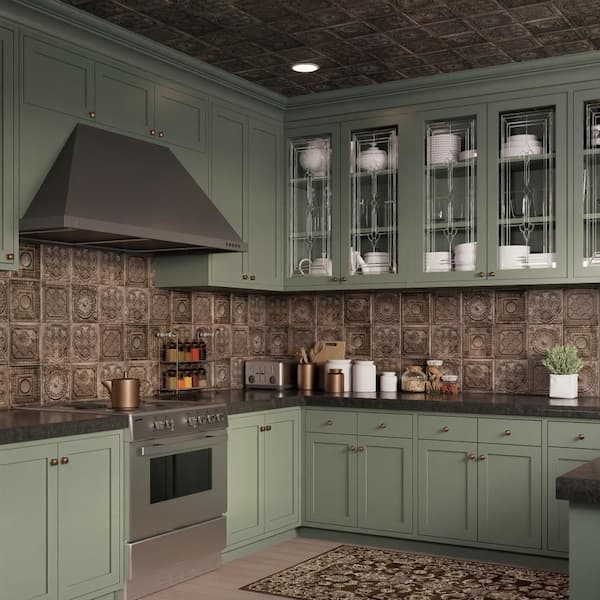 Ritz Ossidato Nero 8 in. x 8 in. Ceramic Wall Tile (10.76 sq. ft./Case)