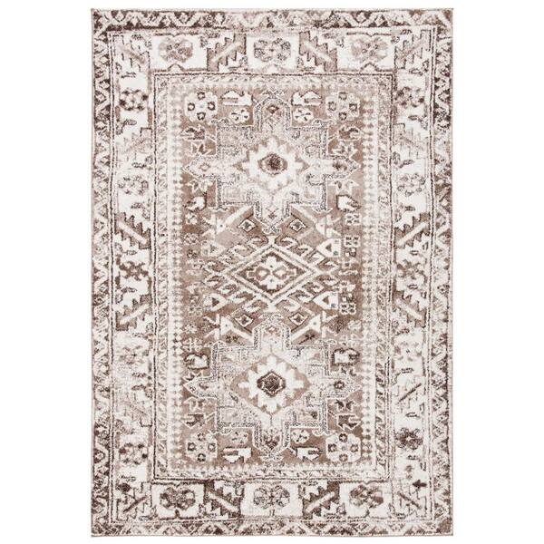 SAFAVIEH Rug on Carpet White 4 ft. x 6 ft. Rug Pad PAD125-4 - The Home Depot