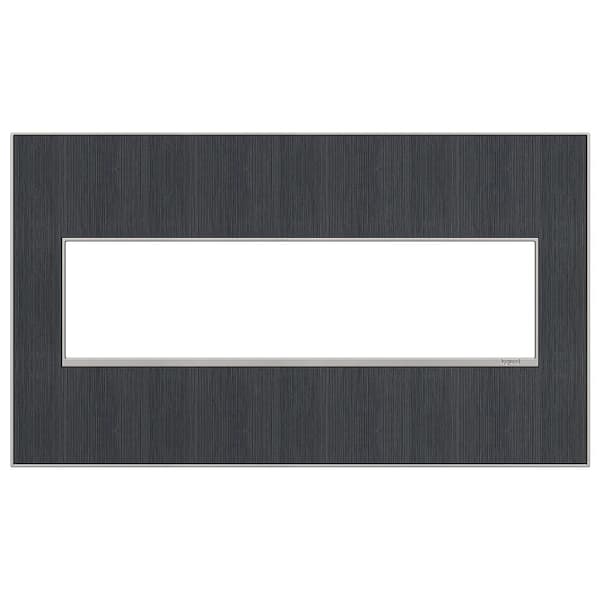 Legrand Adorne 4 Gang Decorator/Rocker Wall Plate, Rustic Grey (1-Pack ...