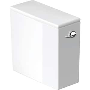 Durastyle 1 GPF Single Flush Toilet Tank with Gravity Fed Technology in White