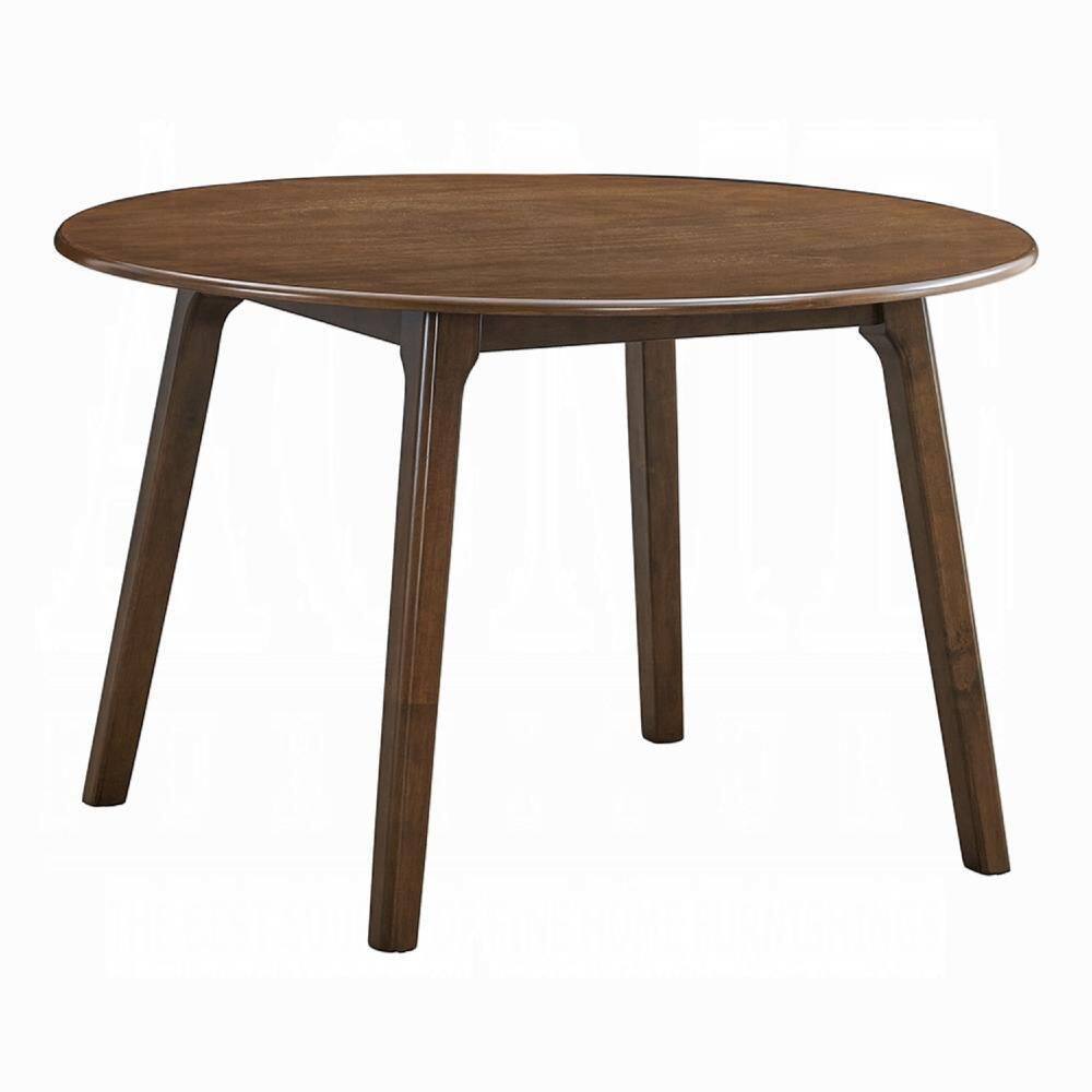 Koko Walnut Brown Dining table with Round Shape