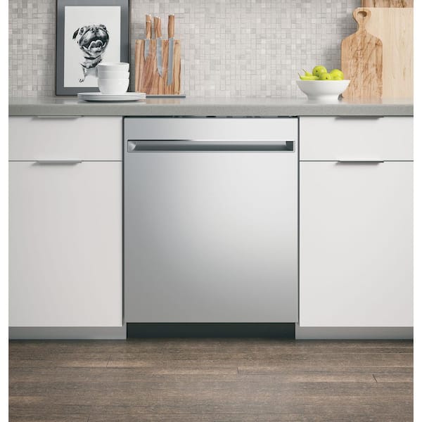 24 in. Built-In Stainless Steel Top Control ADA Dishwasher with Stainless Steel Tub and 51 dBA