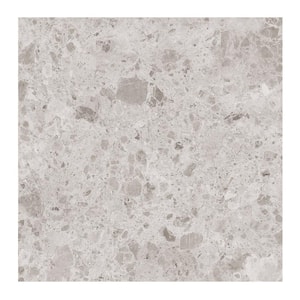 Ambience Terrazzo Ivory Semi-gloss 24 in. x 24 in. x 10mm Porcelain Floor and Wall Tile (15 PCS/60 .sq. ft./Pallet)