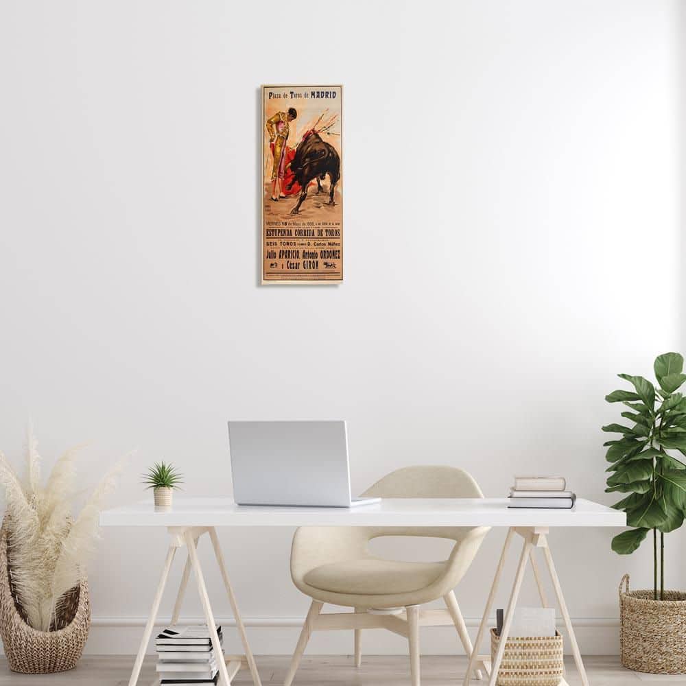 UPC 199235114542 product image for Great Bullfight Antique Advertisement by Marcus Jules Unframed Typography Graphi | upcitemdb.com