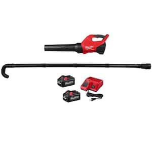 M18 FUEL 120 MPH 500 CFM 18V Brushless Cordless Handheld Blower w/Two 6.0 Ah Batteries, Gutter Attachment Charger