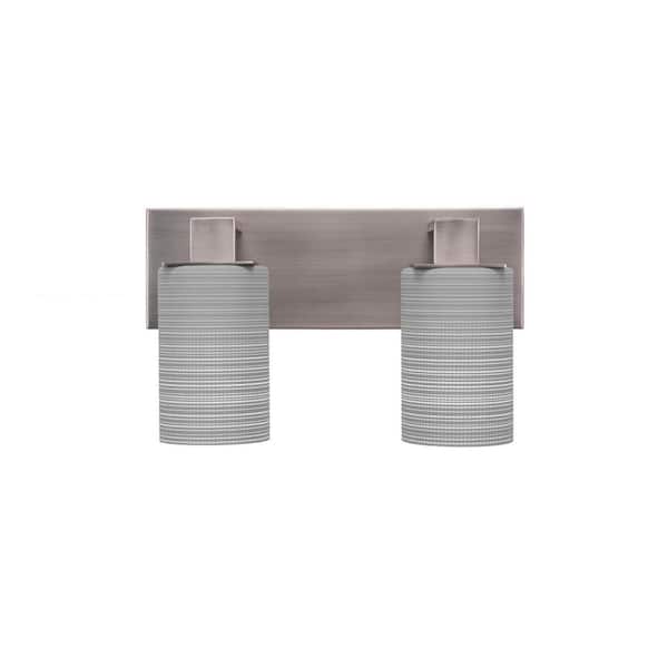 Unbranded Aspen 5.75 in. 1-Light Graphite Vanity Light
