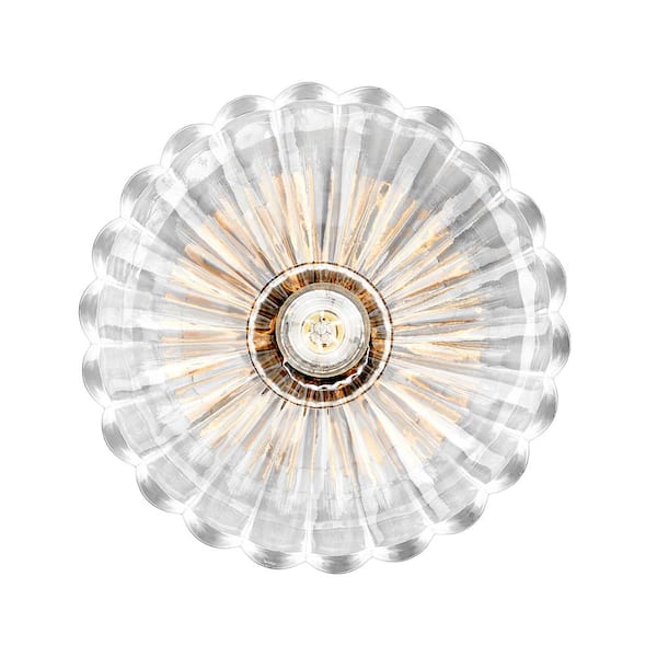 Golden Lighting Audra 60 Watt 1 Light Pewter Shaded Mini Pendant Light No Shade with No Bulbs Included