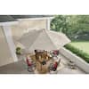 11' red patio umbrella 11' Designer Umbrella
