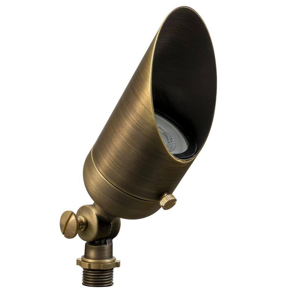 Low Voltage Brass Outdoor Spot Light with 5-Watt MR16 LED Bulb (2700K) price history on PriceWatchPro