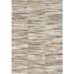 Carlisle Beige/Ivory/Multi 2 ft. 2 in. X 7 ft. 7 in. Abstract Indoor Area Rug