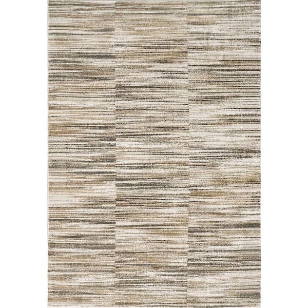 Dynamic Rugs Carlisle 3 ft. 11 in. X 5 ft. 7 in. Beige/Ivory/Multi Abstract Indoor Area Rug