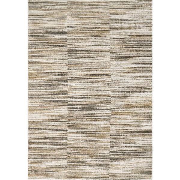 Dynamic Rugs Carlisle 5 ft. 2 in. X 7 ft. Beige/Ivory/Multi Abstract