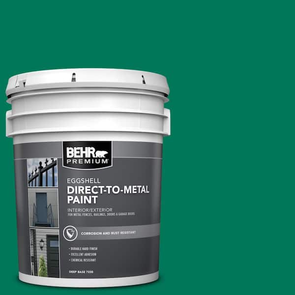 5 gal. #OSHA-2 OSHA SAFETY GREEN Eggshell Direct to Metal Interior/Exterior Paint