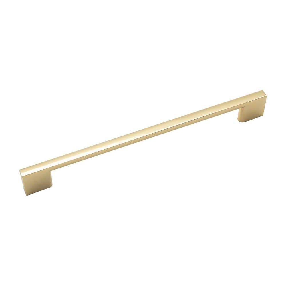 Mod Collection Handle Pull - 7-9/16 in. Center to Center Brushed Golden Brass Bar Cabinet Pull price history on PriceWatchPro