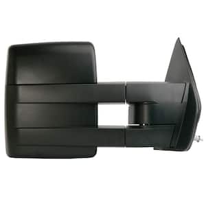 Towing Mirror for 09-12 Ford F150 Extendable with Signal and Puddle Lamp Textured black Foldaway RH Heated Power