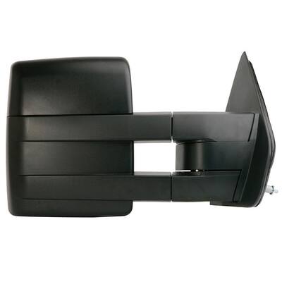 Towing Mirror for 04-08 Ford F150 Extendable with Signal and Puddle Lamp Textured black Foldaway RH Heated Power