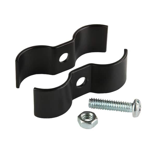 Honey-Can-Do Honey-Can-Do SHFZ01012 Urban Shelf Connection Brackets (Set of 5) in Black