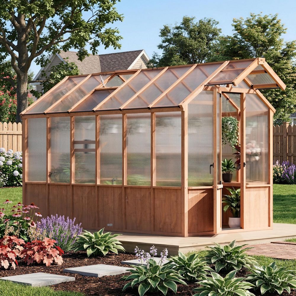 Wooden Greenhouse
