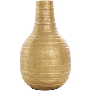 Litton Lane Brown Handmade Wrapped Tall Floor Seagrass Decorative Vase with  Open Framed Cream Bamboo Center 043001 - The Home Depot