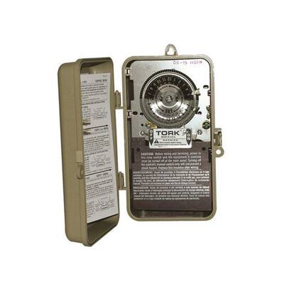 40 Amp 24-Hour Indoor/Outdoor Mechanical Time Switch for Same Time Every Day