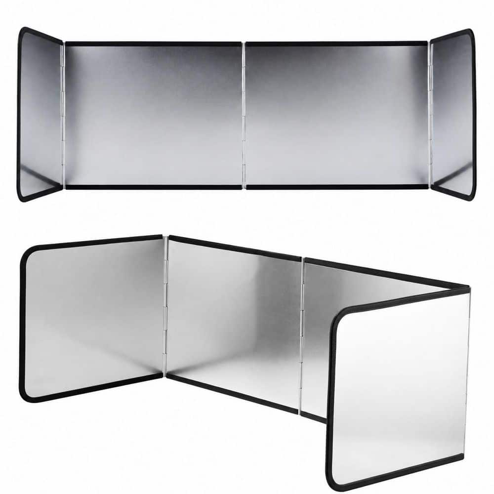 Foldable 4-Sided Stove Splatter Guard with Rubber Edges, 11.8 in Tall, Cooking Splash Protector for Frying price history on PriceWatchPro