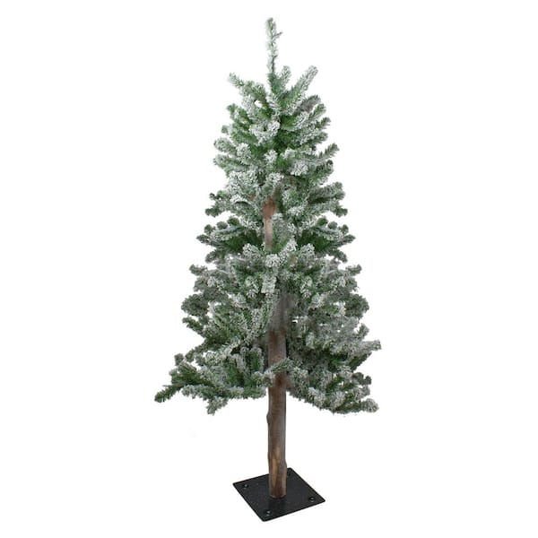 Have A Question About Northlight 4 Ft. Unlit Flocked Alpine Artificial Christmas Tree? - Pg 1 - The Home Depot