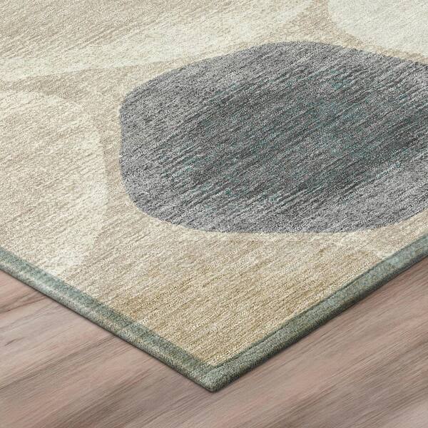 Chantille Machine Washable Indoor/Outdoor Abstract ACN3007 Ivory 3 ft. x 4 ft. Area Rug