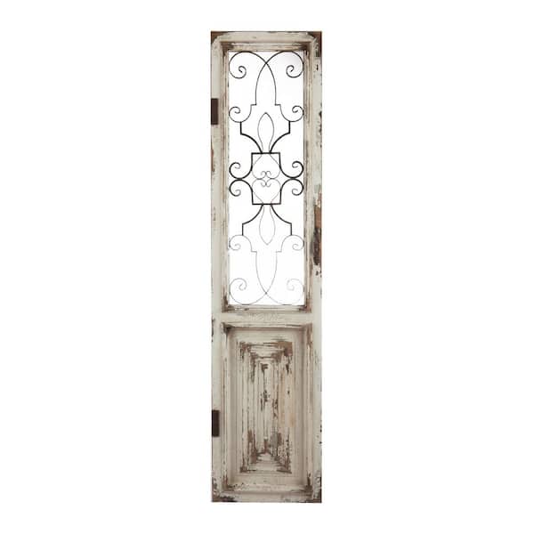 Miscool Avex 1-Piece 66.9 in. x 15.8 in. White Decorative Panel by Unknown Wooden Wall Art