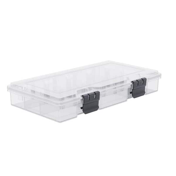12 in. 13-Compartment Clear Small Storage Organizer