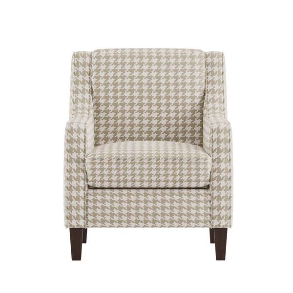 houndstooth club chair