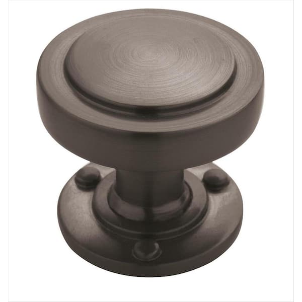Rochdale 1-1/4 in. (32mm) Classic Graphite Round Cabinet Knob