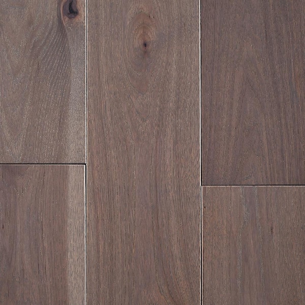 Blue Ridge Hardwood Flooring Take Home Sample - Hickory Morning Fog Solid Hardwood Flooring - 5 in. x 7 in.