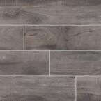 Country River Mist 6 in. x 36 in. Matte Porcelain Wood Look Floor and Wall Tile (13.5 sq. ft./Case)