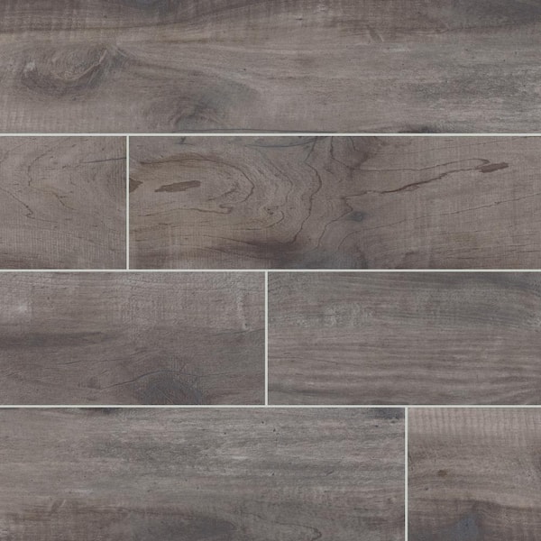 MSI Country River Mist 6 in. x 36 in. Matte Porcelain Wood Look Floor and Wall Tile (13.5 sq. ft./Case)