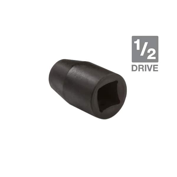 6-Point Cr-V TEKTON 47750 1/2-Inch Drive by 7/16-Inch Shallow Impact Socket